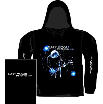 Pánská mikina mikina s kapucí Gary Moore - Bad For Your Baby