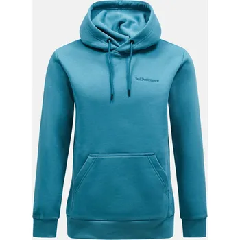 Pánská mikina MIKINA PEAK PERFORMANCE M ORIGINAL SMALL LOGO HOOD HYDRO FRESH