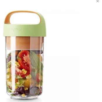 Svačinový box Lékué Svačinový Box Jar To Go 600 ML - Zelený