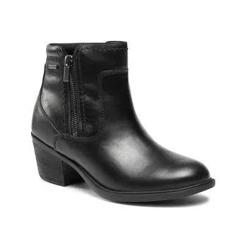 Dámské kozačky Clarks Polokozačky Neva Zip Wp 261751994 Černá 37