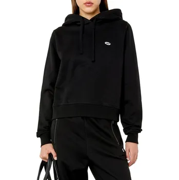 Dámská mikina MIKINA DIESEL F-REGGY-HOOD-DOVAL-PJ SWEAT-SH BLACK