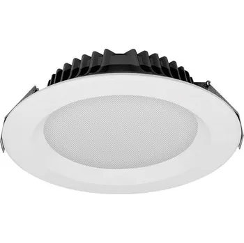 Průmyslové svítidlo VM ELEKTRO Vestavné LED bodové svítidlo IP44 D1/D2/D3 - stmívatelné DALI Varianta: D1 - 130 mm, mikroprizma, 15 W, DALI