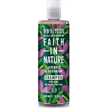 Vlasová regenerace Faith in Nature - Přírodní šampon Levandule 400ml
