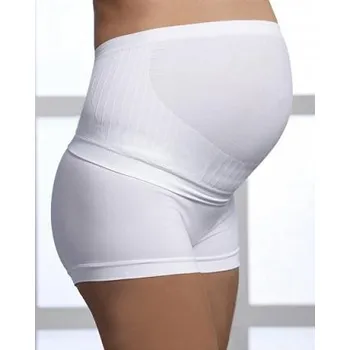 Těhotenské spodní prádlo CARRIWELL těhotenský podpůrný pás bílý Velikost (od výrobce): M