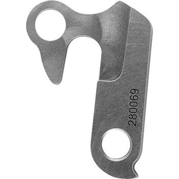 přehazovačka intec patka přehazovačky 280069 frézovaná elox stříbrná