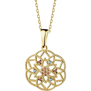 Přívěsek Zlatý přívěsek - rozeta - AP539-4673