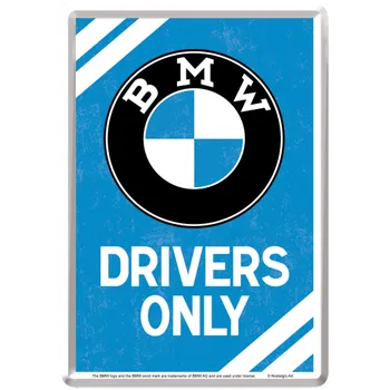 Postershop Plechová pohlednice - BMW Drivers Only
