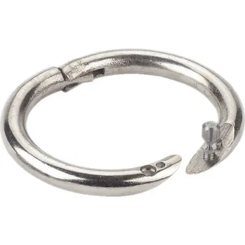 Kroužek nosní 52-54 mm, rozvírací, nerezový, top kvalita