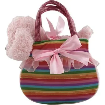 plyšák PLYŠÁKOV - Plyšová kabelka s pejskem Karamelka