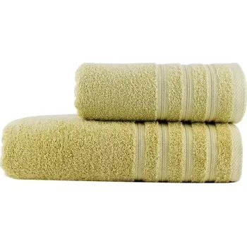 Ručník Sada froté osušky a ručníku Viva Olivová