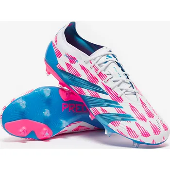 Kopačky Kopačky adidas Predator Elite FG bílá/růžová/modrá (11uk/ 46EU/ 28,4cm)