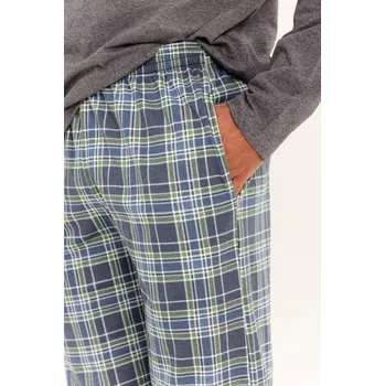 Pánské pyžamo Pánské pyžamo 3296-Stuart, dlouhý rukáv, vel. M