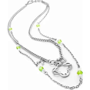 Náhrdelník Folli Follie Dámský náhrdelník Folli Folly 3N9F226EW (60 cm)