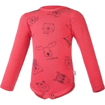 Little Angel body smyk TISK Outlast® - cihlová zvířátka/cihlová Velikost: 80