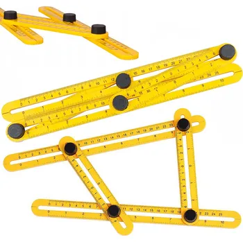 Úhloměr VERK GROUP Univerzální Pravítko Pro Obklady a Panely