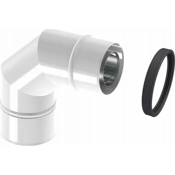 Kouřovod Jeremiáš Kolano 87st. 80/125 lakovaný - TWIN22080/125