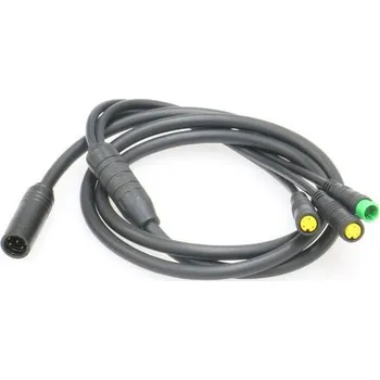 Elektrokolo EVBIKE Hlavní kabelový svazek pro středové pohony s vodotěsnou kabeláží (3 výstupy)