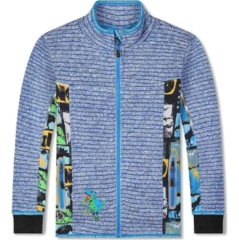 Chlapecká mikina Chlapecká outdoorová mikina Kugo HM1991 modrá