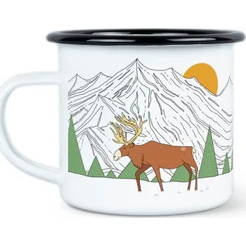 Outdoor vaření Plecháček Aljaška Denali Národní park