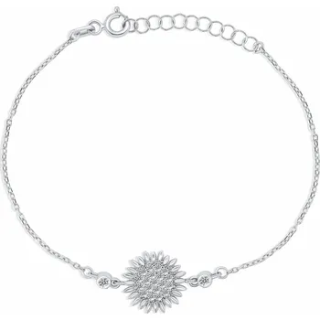 Náramek Brilio Silver Jemný stříbrný náramek se zirkony BR37W + 2 měsíce na vrácení zboží