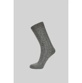 Pánské ponožky PONOŽKY CAMEL ACTIVE CAMEL MEN BOOTSOCKS TWEEDYARN GREY