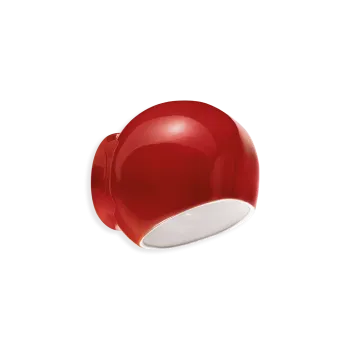 Nástěnné svítidlo Ferroluce Nástěnné svítidlo AYRTON, š. 21 cm, 1xE27 Barva: Červená