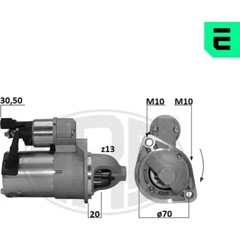 Autoelektrika Startér ERA 221051A