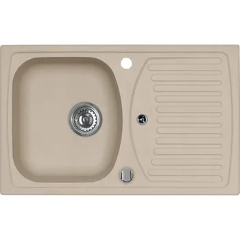 Granitový dřez Jednokomorový granitový dřez Alveus 1 béžový