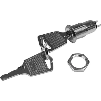 vypínač Spínač s klíčem, 60V AC / 0.5A, 1pólový, OFF-ON