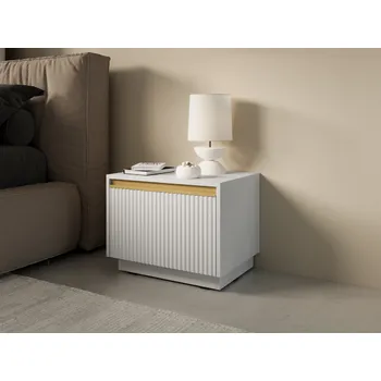 Noční stolek Piaski Noční stolek Royal S54 Barva: bílá matná