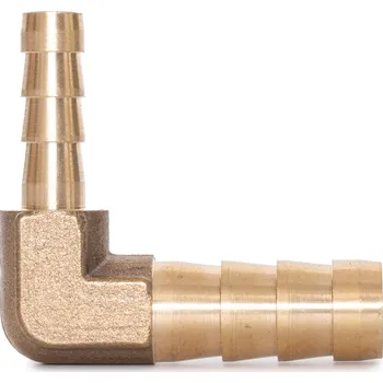 Hadicová spojka Mosazná hadicová spojka / redukce 90° 6 - 10mm