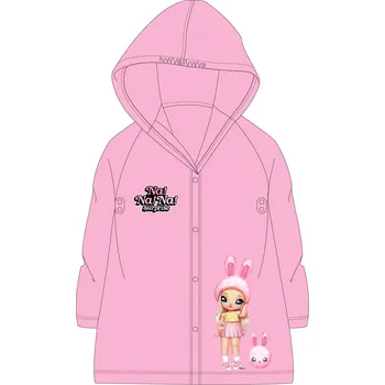 Eplusm Dívčí pláštěnka NANA růžová Barva: Růžová, Velikost: 116/122