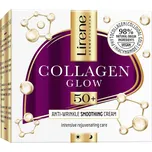 Lirene Collagen Glow 50+ Anti-Wrinkle Smoothing omlazující krém 50 ml