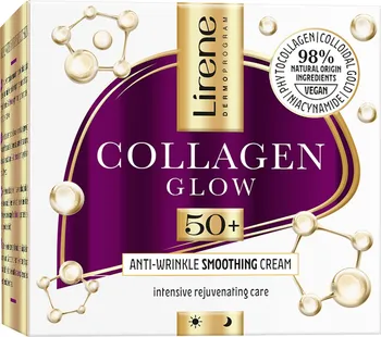 Lirene Collagen Glow 50+ Anti-Wrinkle Smoothing omlazující krém 50 ml