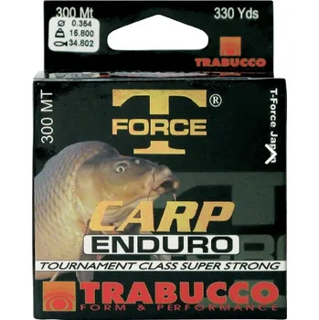 Trabucco Vlasec T-Force Carp End 300m Délka: 300m, Průměr: 0,35mm