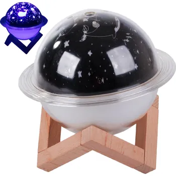 Zvlhčovač vzduchu VERK GROUP Ultrazvukový Zvlhčovač Vzduchu s RGB Osvětlením a Aroma Difuzérem