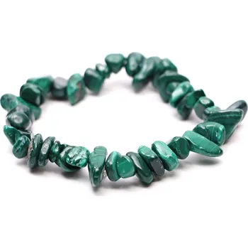 Náramek Magieprirody.cz Dětský náramek sekaný Malachit - tromlovaný #786 - z přírodních kamenů