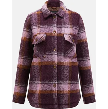Dámská větrovka BUNDA PEAK PERFORMANCE W KELLY WOOL SHIRT JKT 191 CHECK