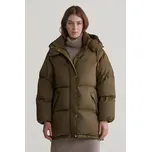 BUNDA GANT MID LENGTH DOWN JACKET DARK CACTUS