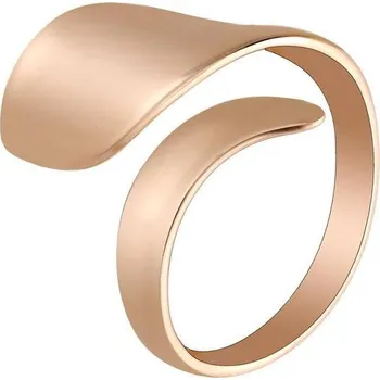 Prsten Zlaton Prsten růžové zlato ve tvaru vlny vel.58 3.6g 000990310233