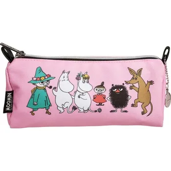 Penál Penál pouzdro Moomin Friends pink, Martinex Finsko