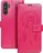 Forcell Coolcase Mezzo Book pro Samsung Galaxy A15 4G/A15 5G, Magenta/Dreamcatcher