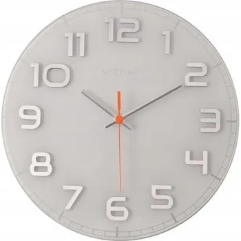 Hodiny HODINY NÁSTĚNNÉ bílé Classy Nextime