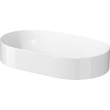 Umyvadlo Cersanit Inverto umyvadlo 60x35 cm oválné na pult bílá K671-009-ECO