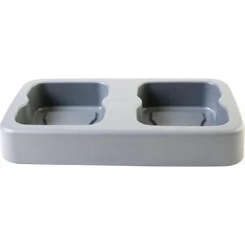 Odpadkový koš IGOTREND Igotrend, 827002 Podstavec UH FIT BIN 2 x 53 l šedý