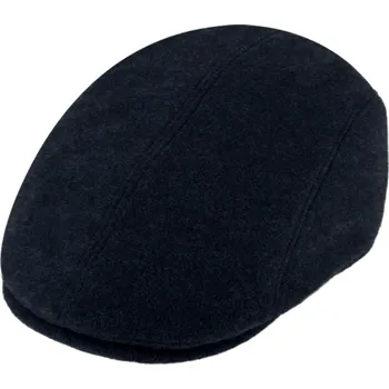 Čepice Fiebig - Headwear since 1903 Pánská modrá vlněná zimní bekovka - ušní klapky (vlna a sympatex) Velikost: 59 cm (L)