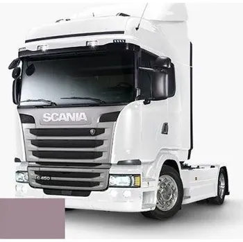 Autolak Autolak ve spreji Scania 1406770 VIOLET RAL4009 kvalita autolaku Standardní sprej