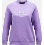 MIKINA PEAK PERFORMANCE W ORIGINAL CREW BOUGAINVILLEA