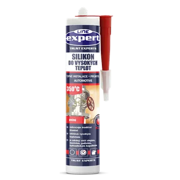 stavební silikon EXPERTLINE Silikon do vysokých teplot EXPERT LINE Varianta: Karton (objednávání po násobcích ks v balení)