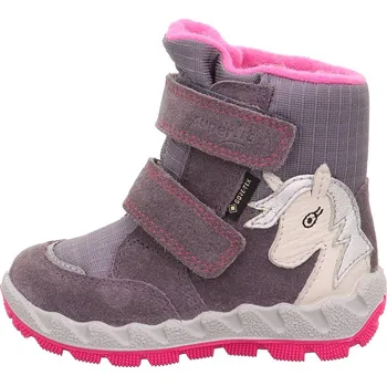 Dívčí sněhule Superfit Dětská růžový zimní obuv ICEBIRD 1-006010-8510 s membránou GORE-TEX® Velikost: 25